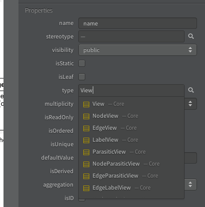 Auto Complete for Property Editor
